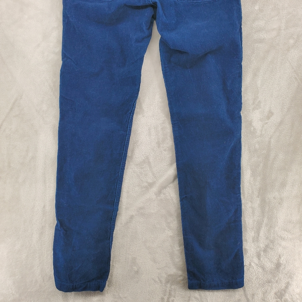 Taylor Stitch Corduroy Pants Mens 28 Blue Slim Fit Button Fly Chore Utility - Picture 9 of 9